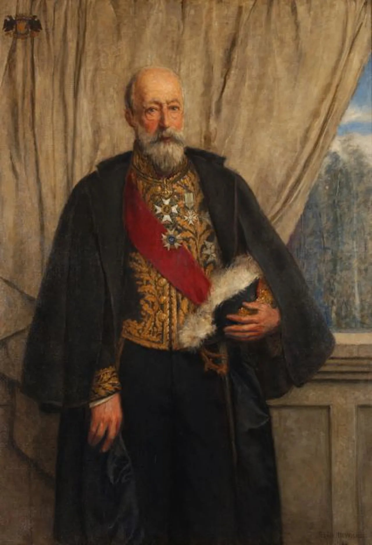 Portrait of Ferdinand de Baillet-Latour (1850–1925) – memorial page