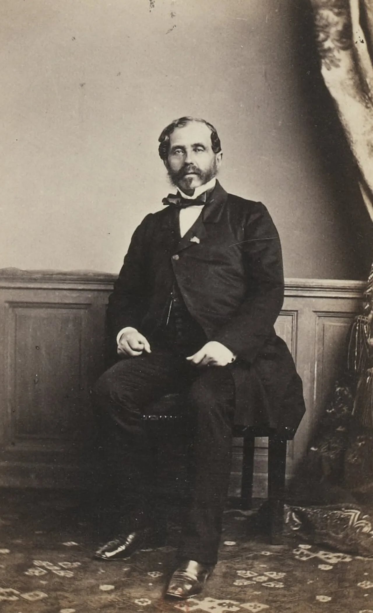 Porträt von Anselme François Fleury (1801–1881) – Gedenkseite