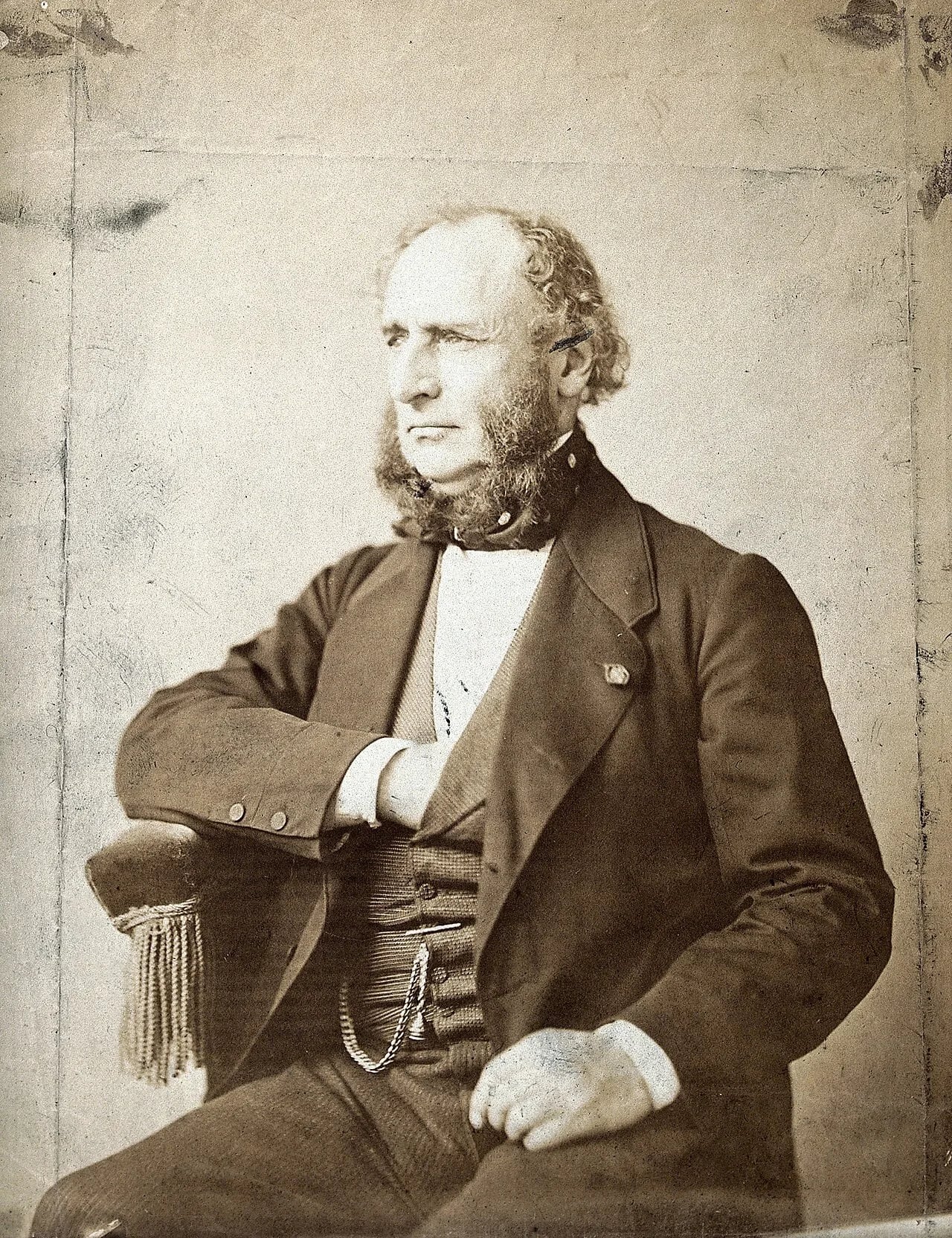 Porträt von Antoine-Joseph Jobert de Lamballe (1799–1867) – Gedenkseite