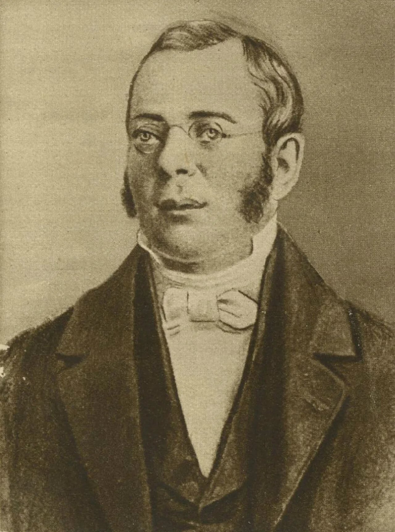 Porträt von Antoine Brutus Menier (1795–1853) – Gedenkseite