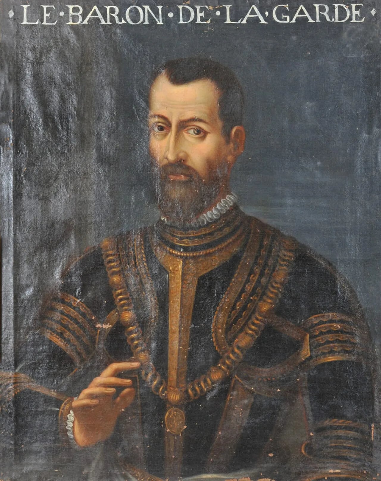 Porträt von Antoine Escalin des Aimars (1498–1578) – Gedenkseite