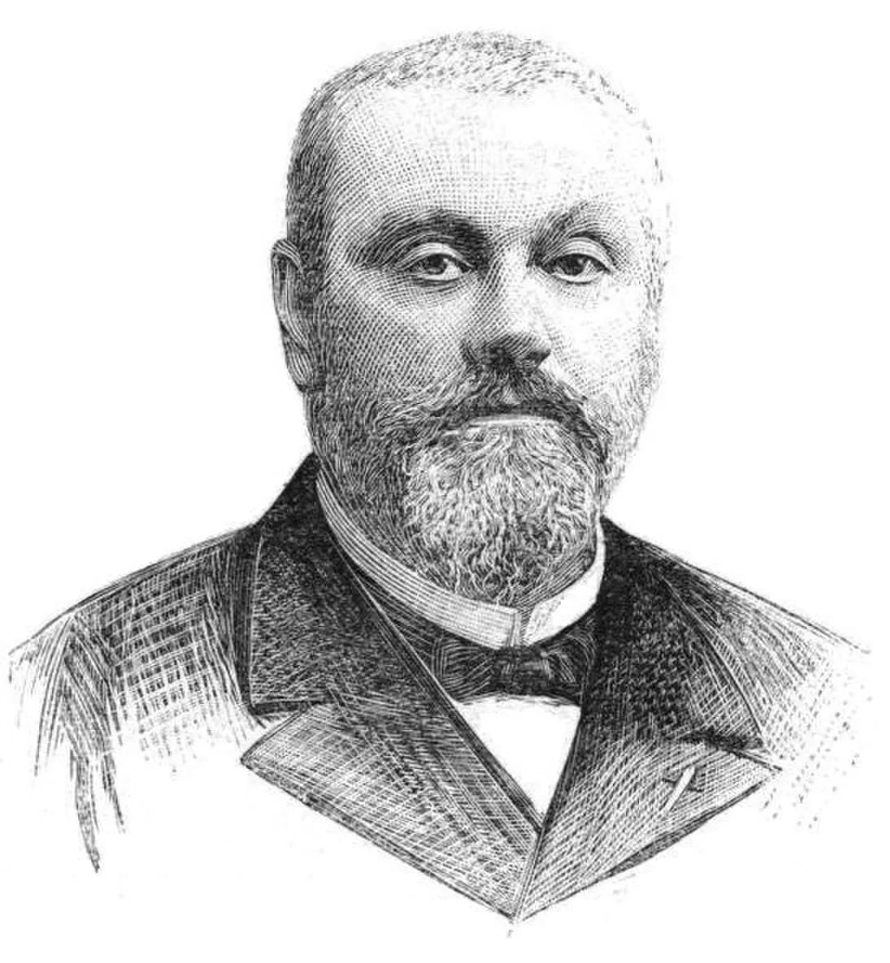 Porträt von Antoine Gadaud (1841–1897) – Gedenkseite