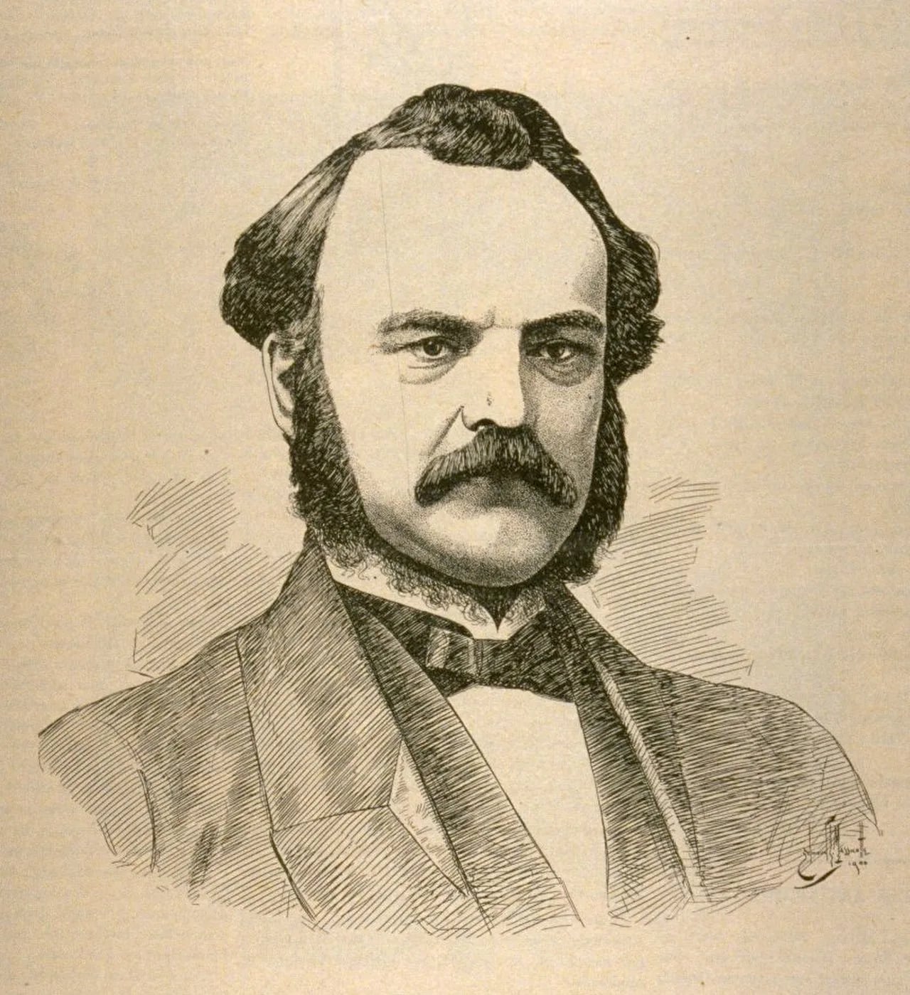 Porträt von Antoine Gérin-Lajoie (1824–1882) – Gedenkseite