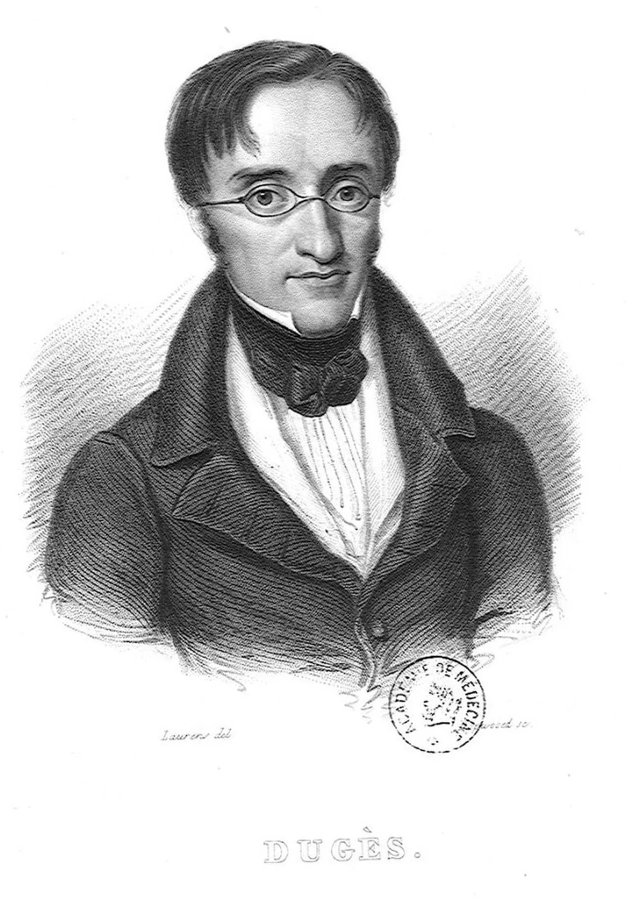 Portrait of Antoine Louis Dugès (1797–1838) – memorial page