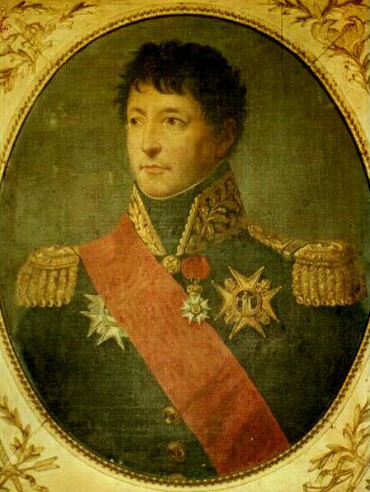 Porträt von Antoine Louis de Gourdon (1765–1833) – Gedenkseite