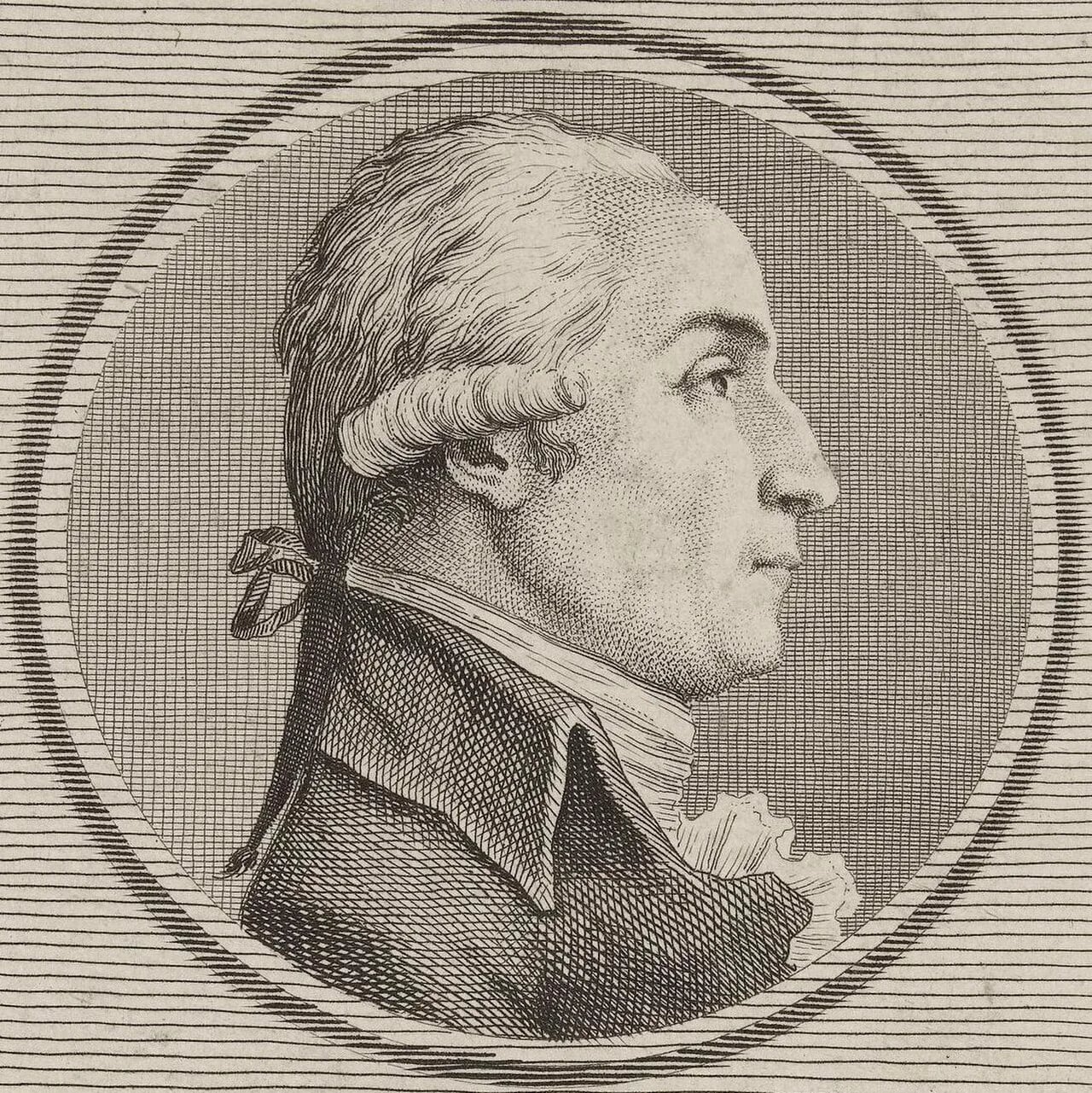Porträt von Joseph Louis Kauffmann (1749–1799) – Gedenkseite