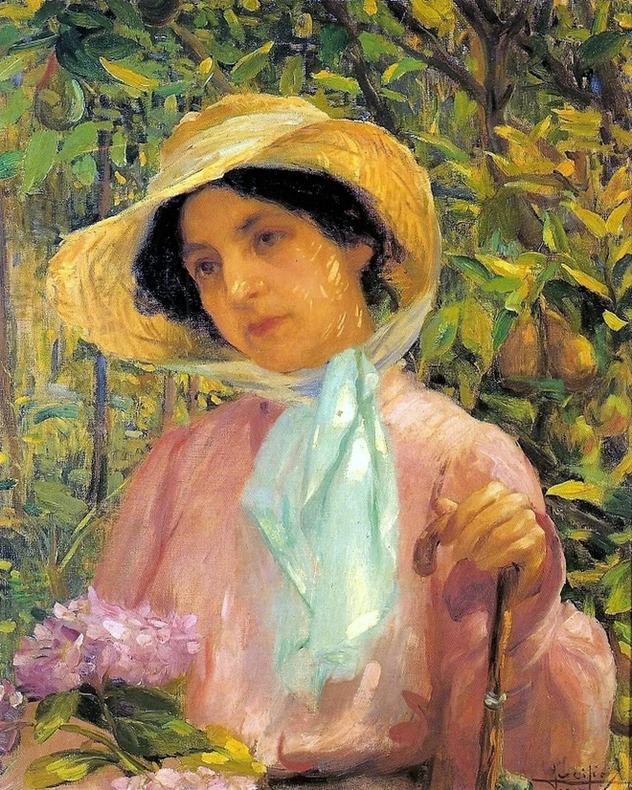 Porträt von Georgina de Albuquerque (1885–1962) – Gedenkseite