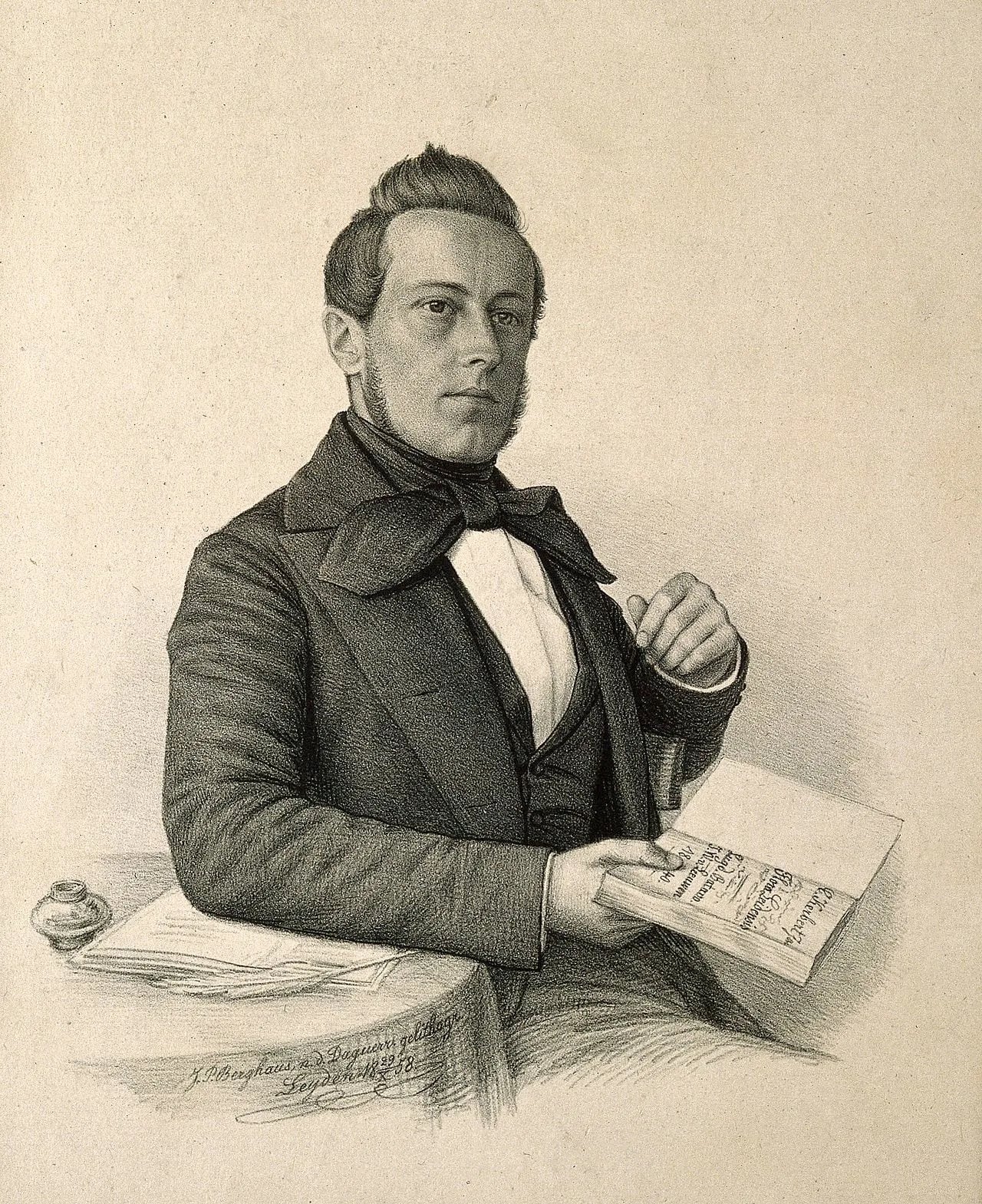 Portrait of Coenraad Kerbert (1816–1857) – memorial page