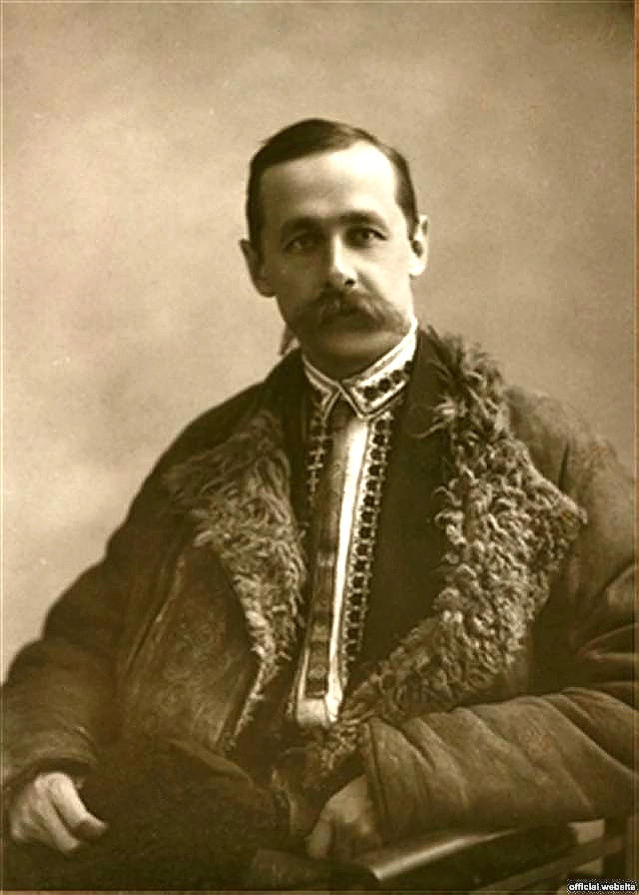 Porträt von Mychajlo Polos (1891–1937) – Gedenkseite