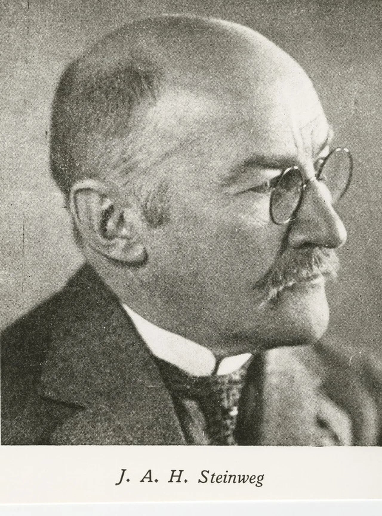 Porträt von Joseph Steinweg (1876–1973) – Gedenkseite