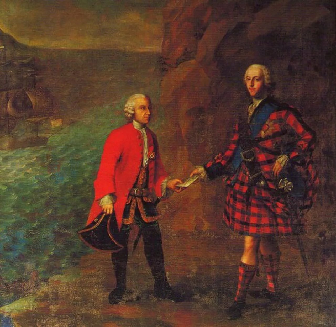 Porträt von Antoine Walsh (1703–1763) – Gedenkseite