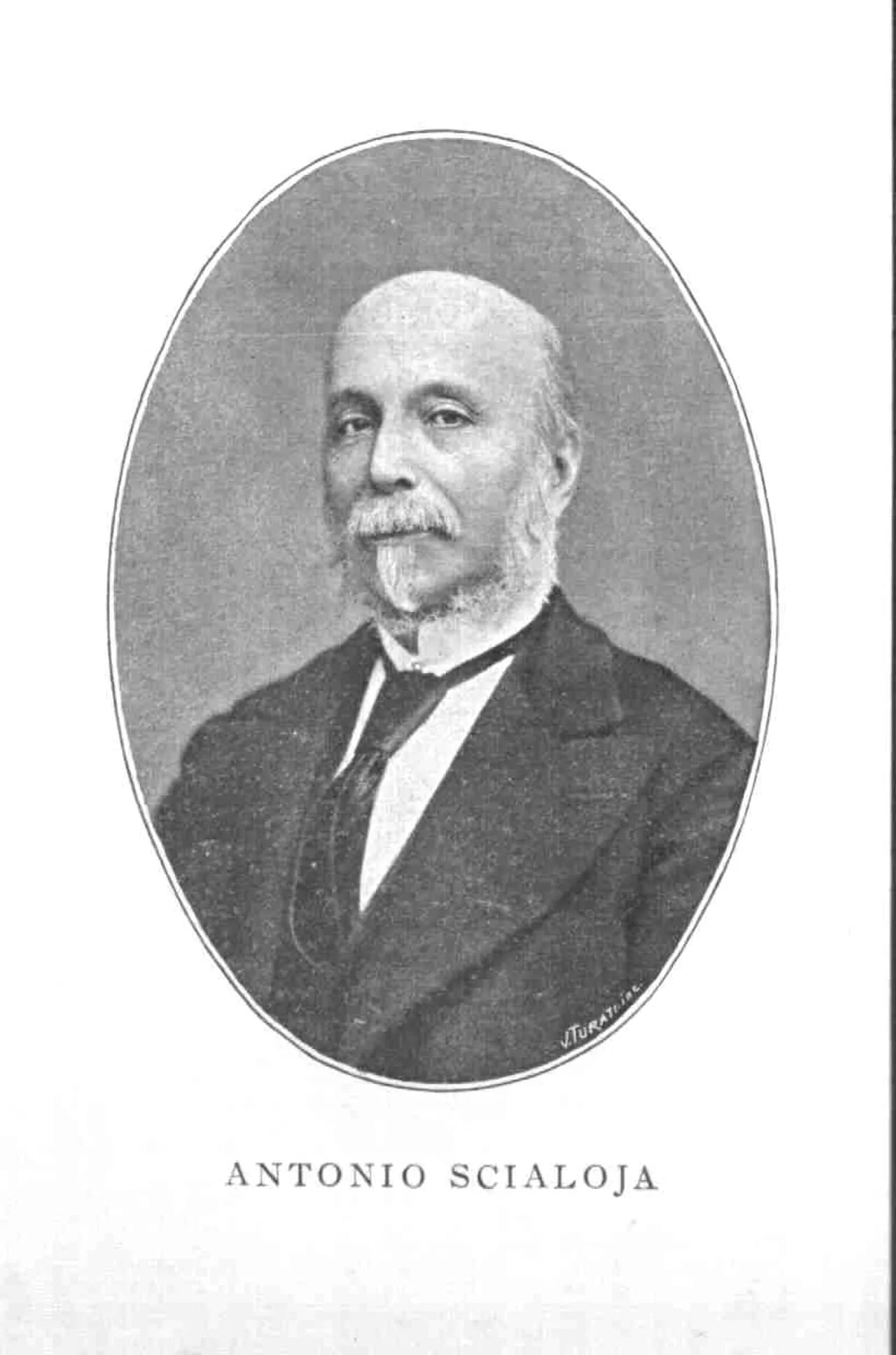 Portrait of Antonio Scialoja (1817–1877) – memorial page