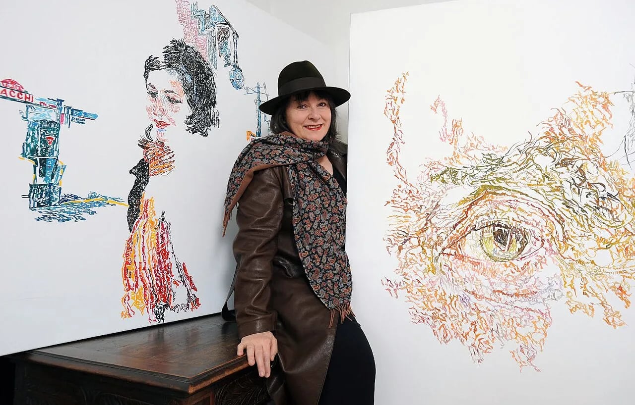 Portrait of Ariane Laroux (1957–2023) – memorial page