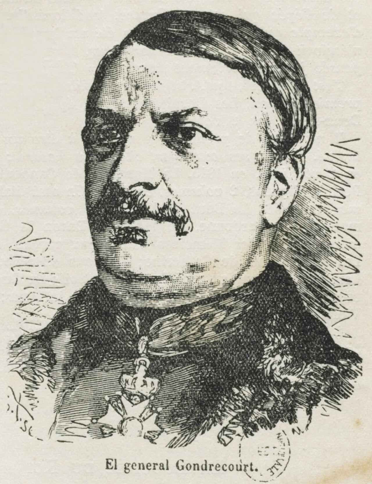 Portrait of Aristide de Gondrecourt (1815–1876) – memorial page