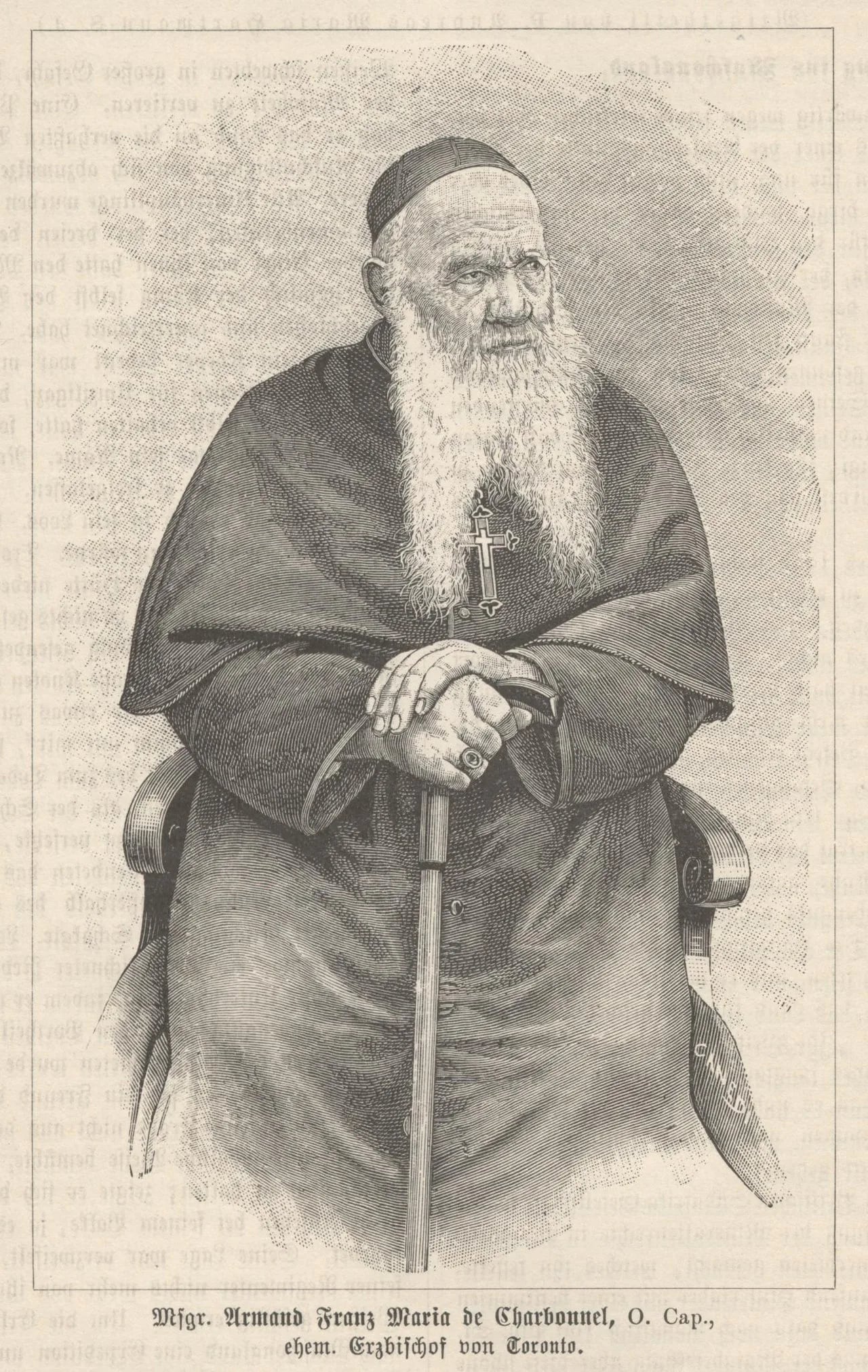 Portrait of Armand-François-Marie de Charbonnel (1802–1891) – memorial page