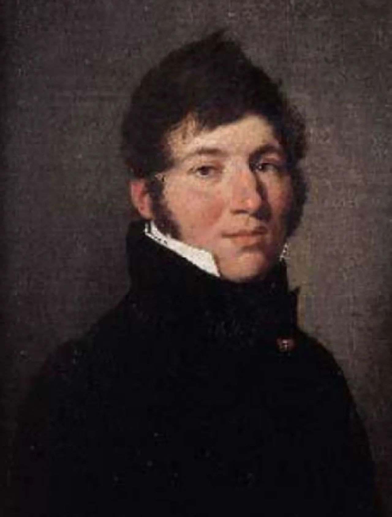 Porträt von Armand-René Soucanye (1780–1864) – Gedenkseite