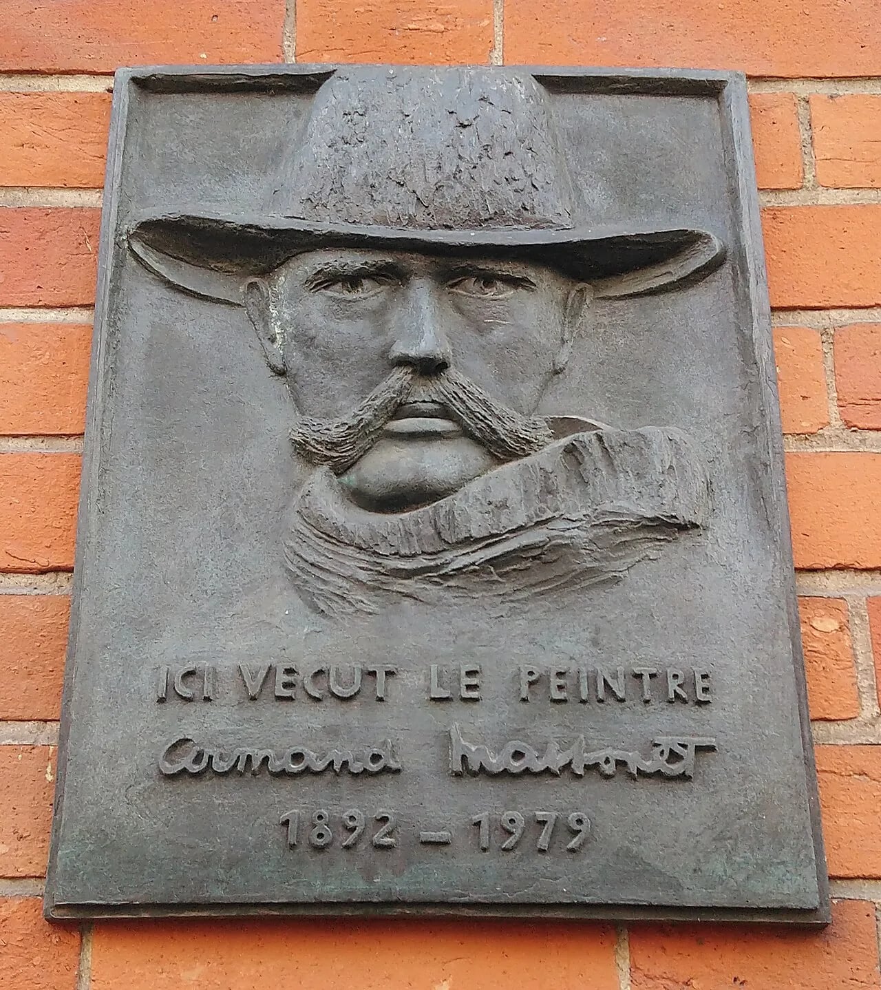 Portrait of Armand Massonet (1892–1979) – memorial page
