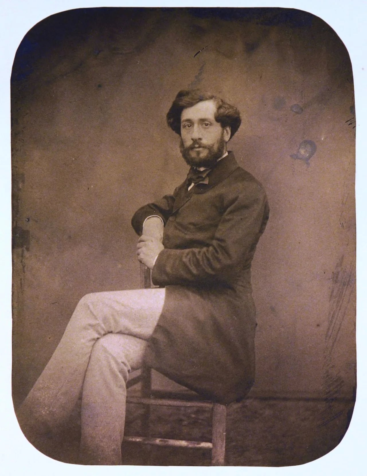 Porträt von Armand Queyroy (1830–1893) – Gedenkseite