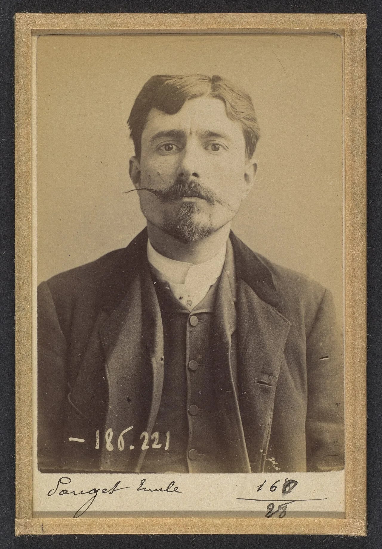 Porträt von Émile Pouget (1860–1931) – Gedenkseite
