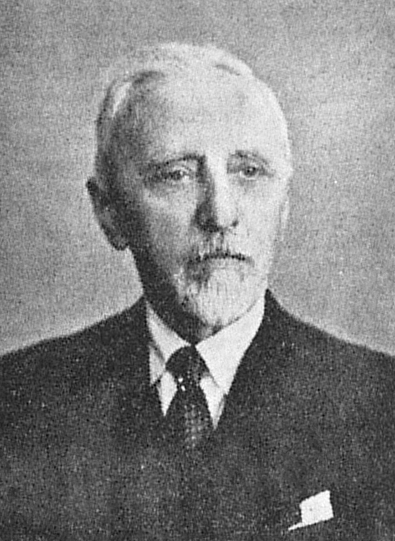 Portrait of Émile Reuter (1874–1973) – memorial page