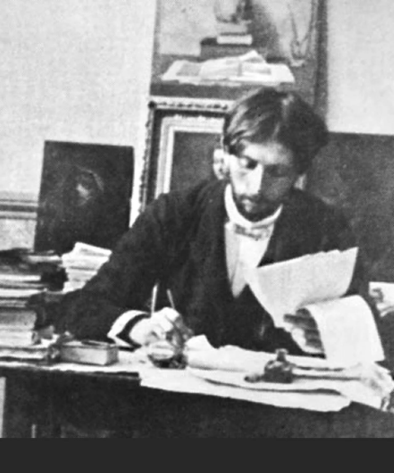 Porträt von Arsène Bessette (1873–1921) – Gedenkseite