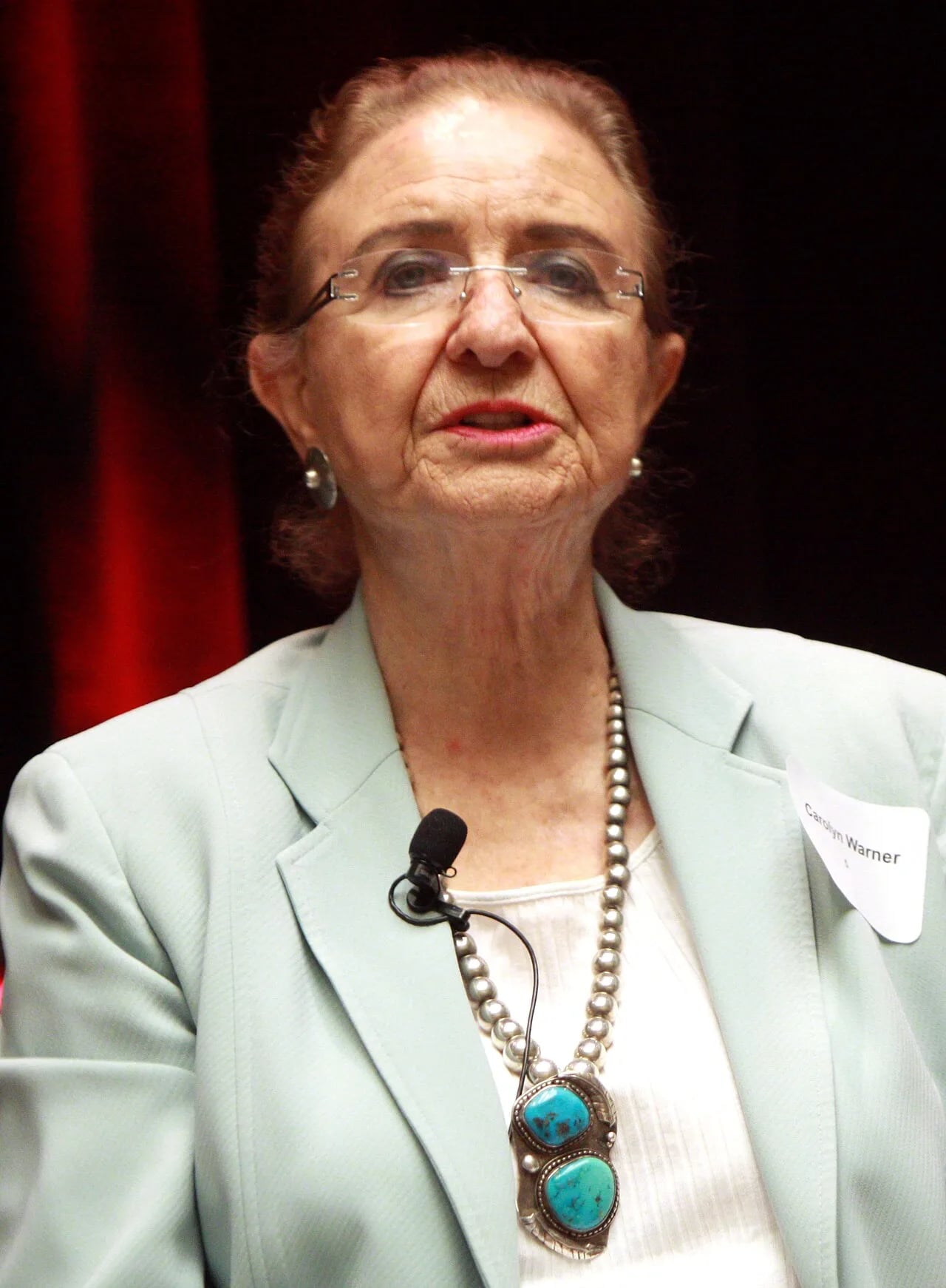 Portrait of Carolyn Warner (1930–2018) – memorial page