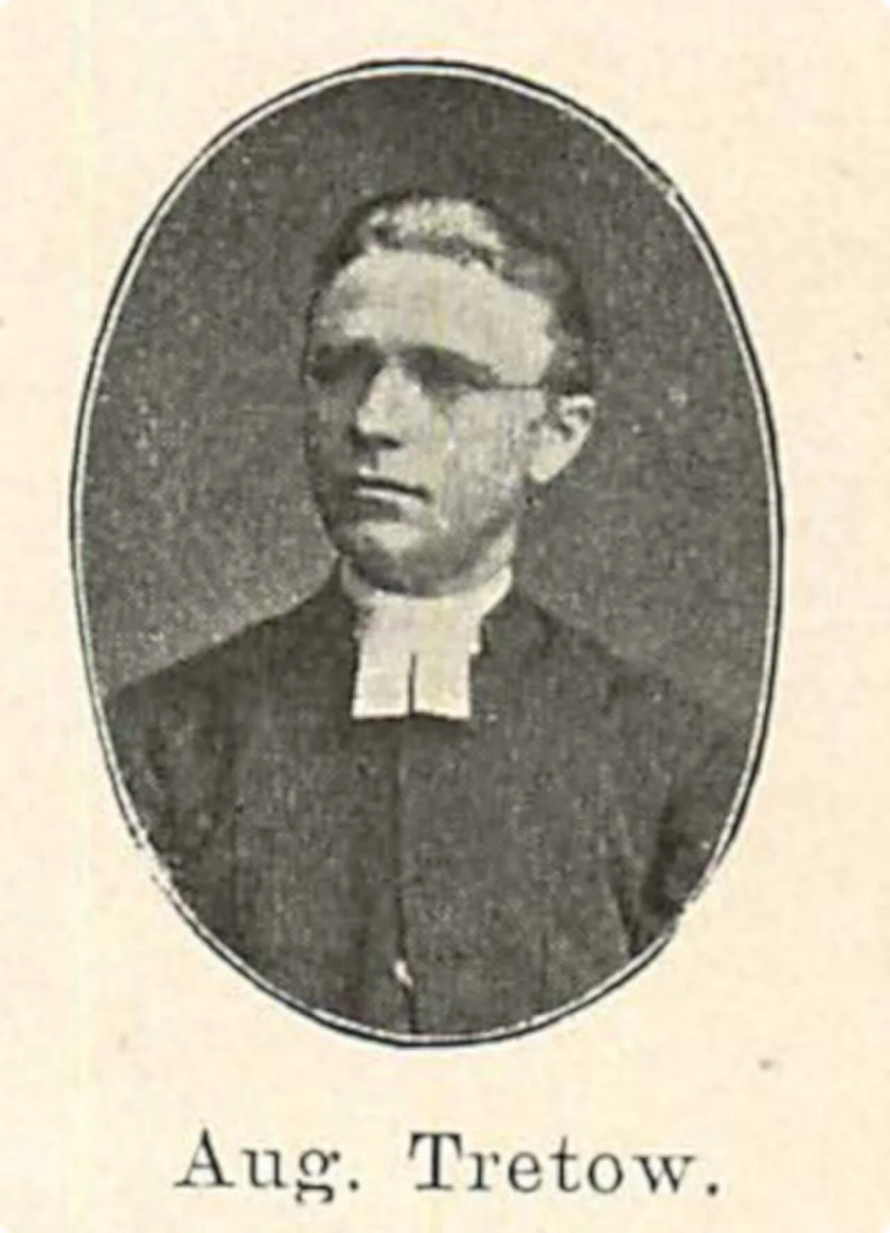 Portrait of August Tretow (1840–1924) – memorial page
