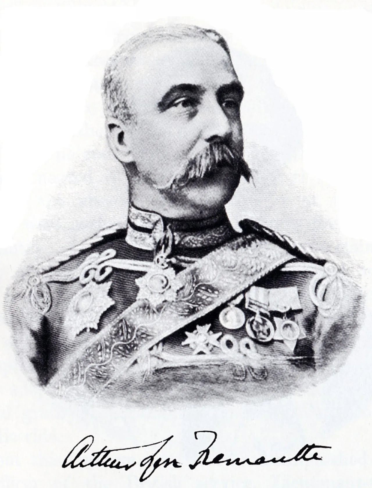 Porträt von Arthur Fremantle (1835–1901) – Gedenkseite