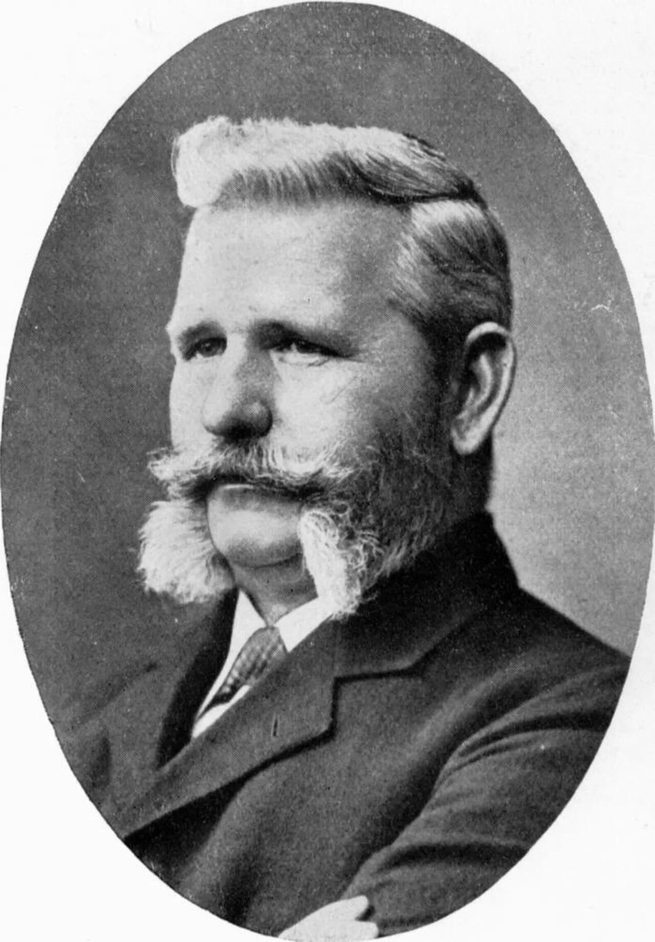 Porträt von Arthur Morgan (1856–1916) – Gedenkseite
