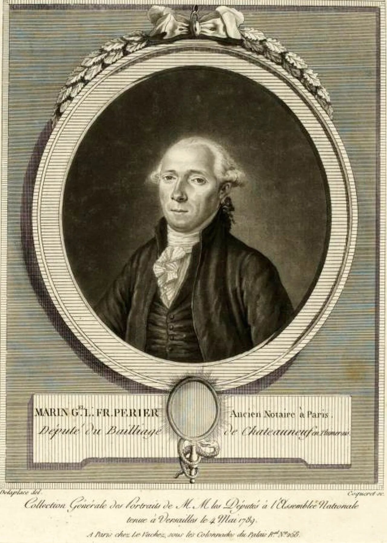Portrait of Marin Gabriel Louis François Périer (1752–1815) – memorial page