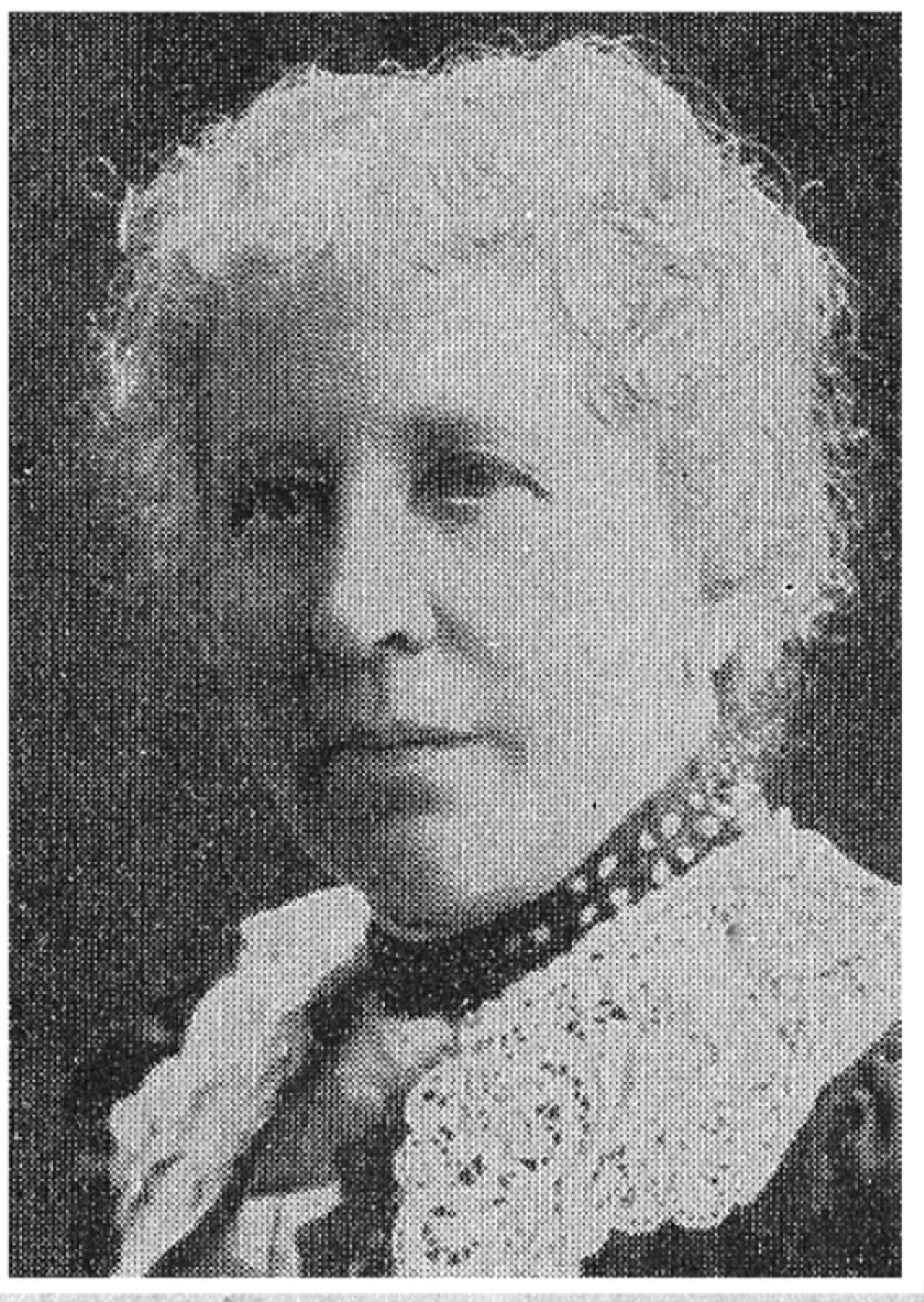 Portrait of Hilda Ahnfelt (1844–1927) – memorial page