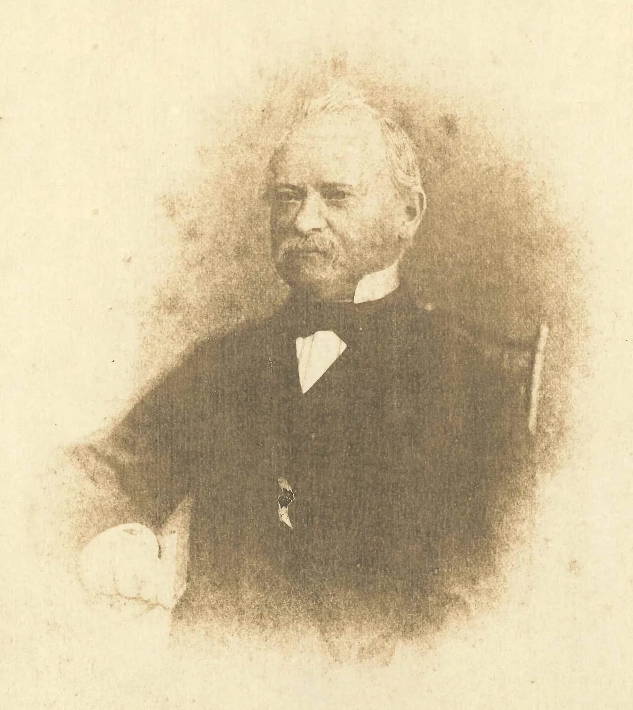 Porträt von Ludwig Wilhelm Fischer (1817–1890) – Gedenkseite