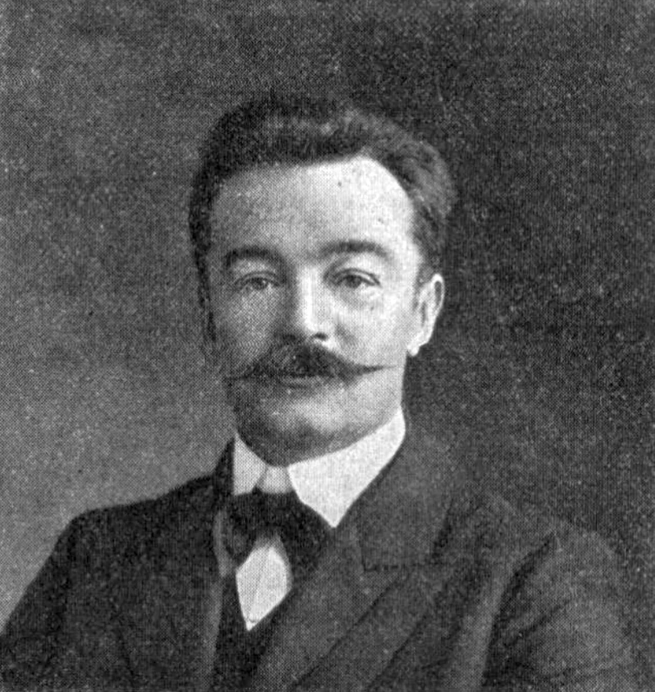 Porträt von Vladimir Vuchichevich-Sibirsky (1869–1919) – Gedenkseite