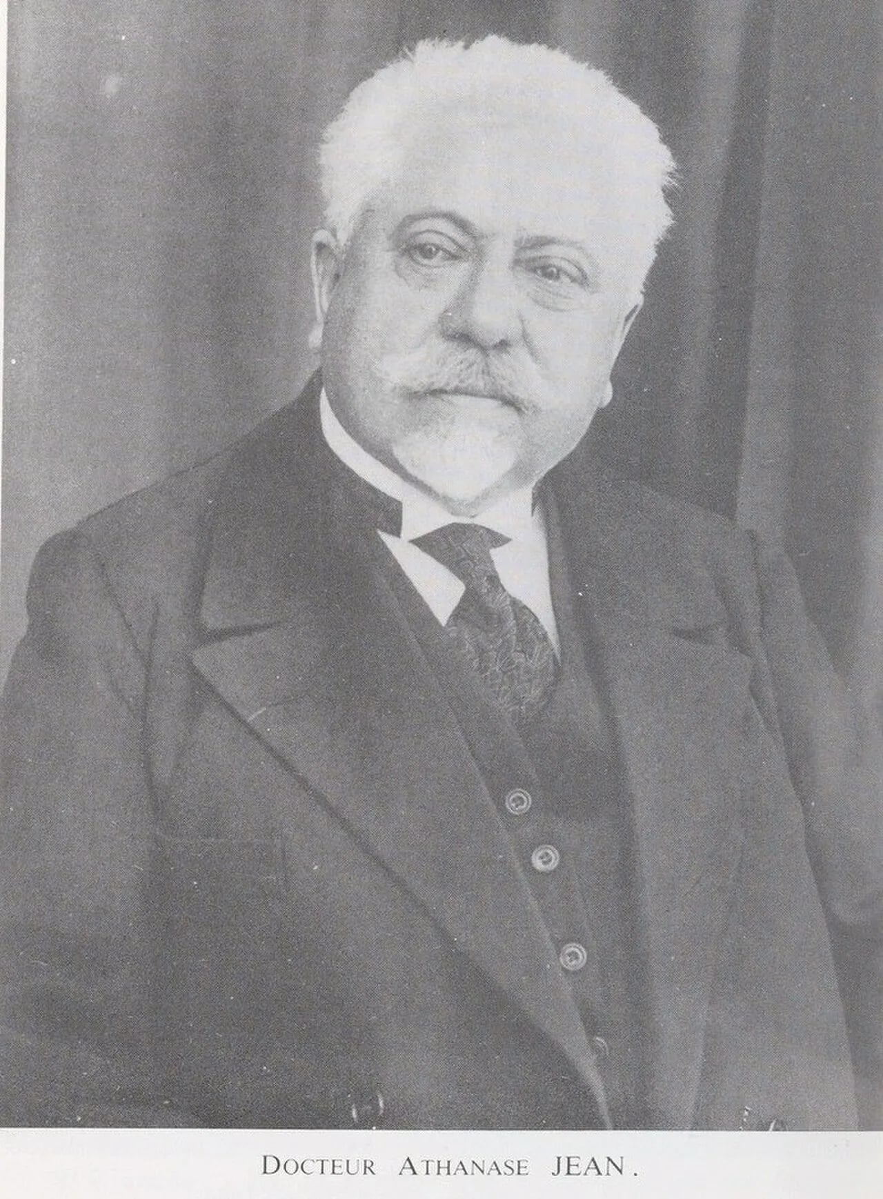 Porträt von Athanase Jean (1861–1932) – Gedenkseite