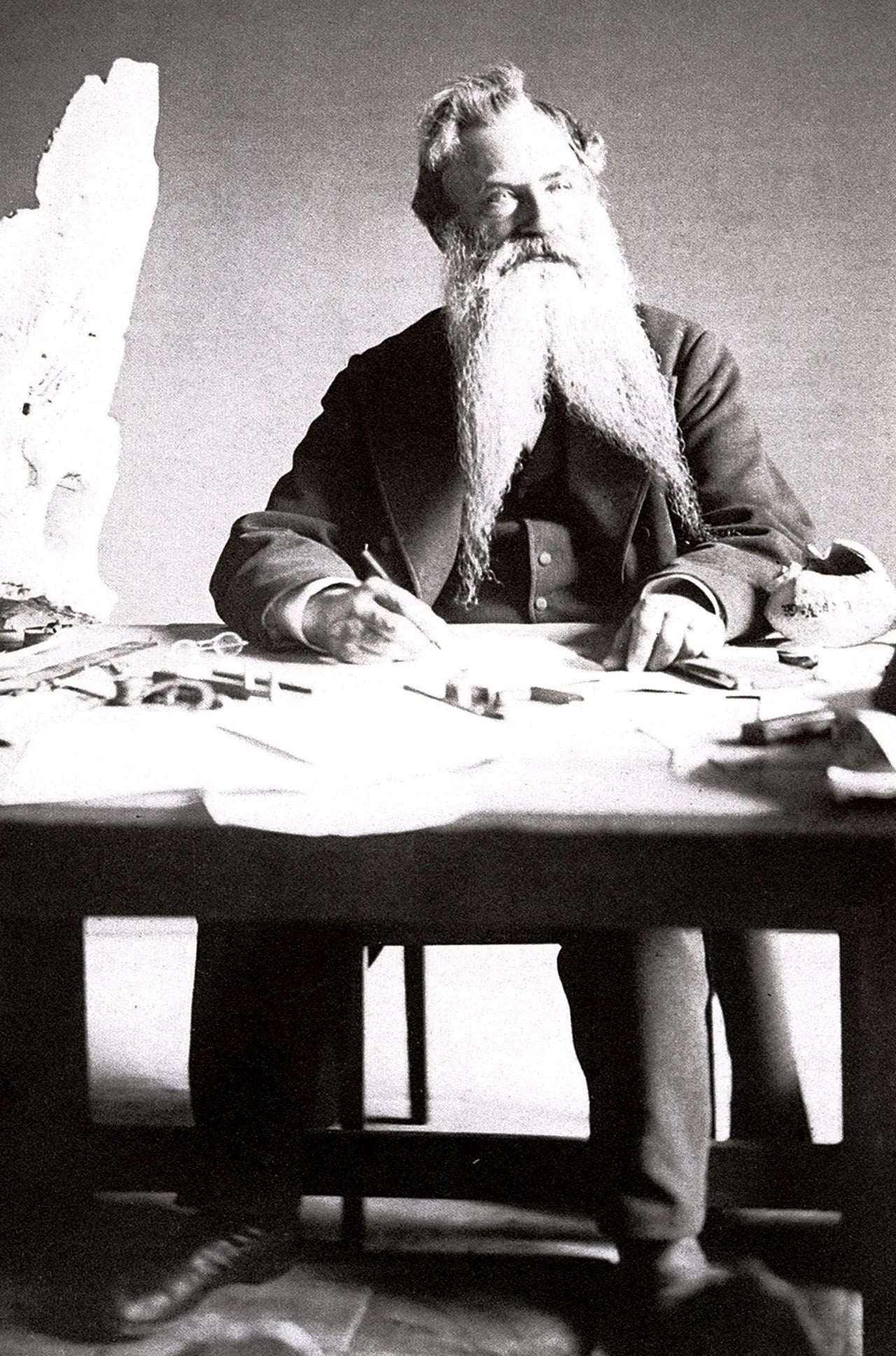 Porträt von August Wilhelm Malm (1821–1882) – Gedenkseite