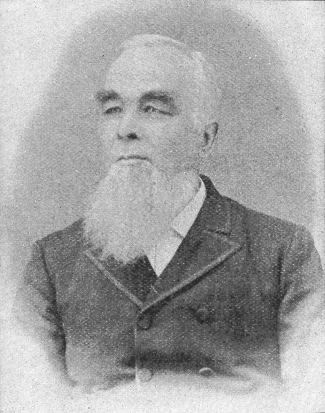 Portrait of William J. White (1831–1913) – memorial page