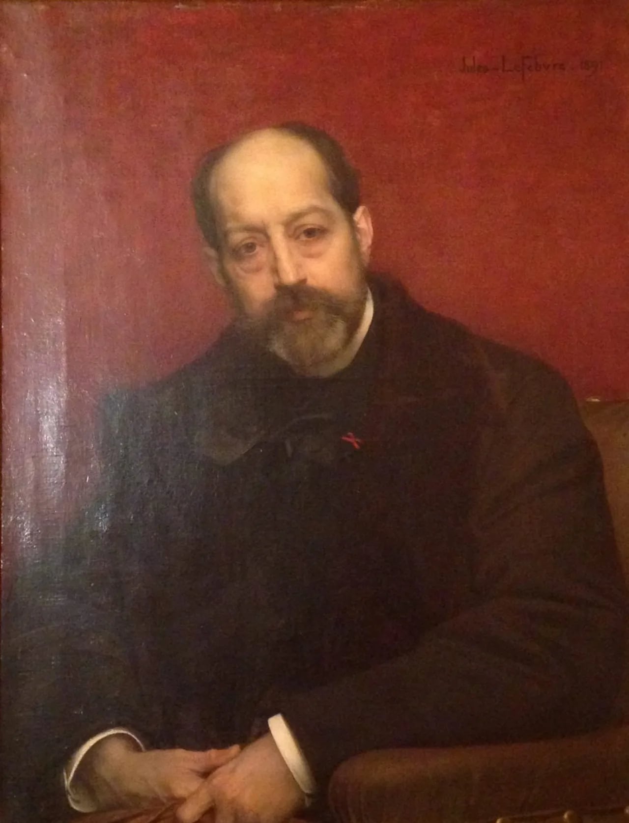 Portrait of Auguste Balsan (1836–1896) – memorial page