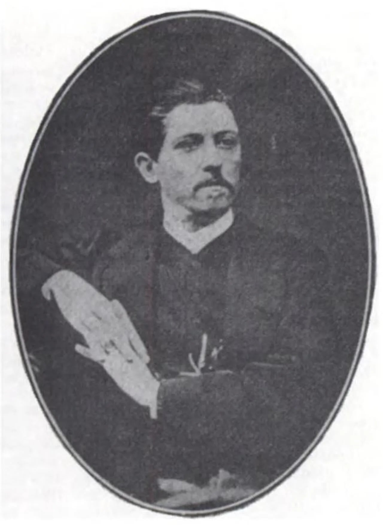 Porträt von Auguste Chirac (1838–1910) – Gedenkseite