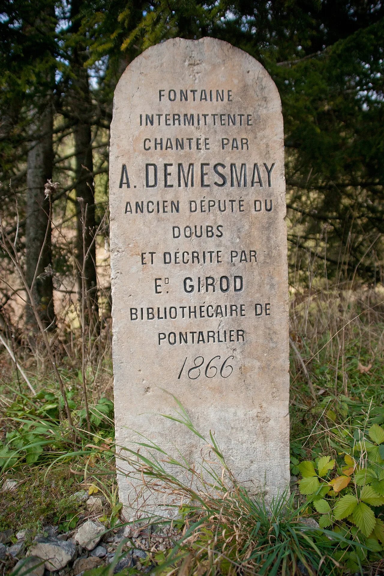 Portrait of Auguste Demesmay (1805–1853) – memorial page