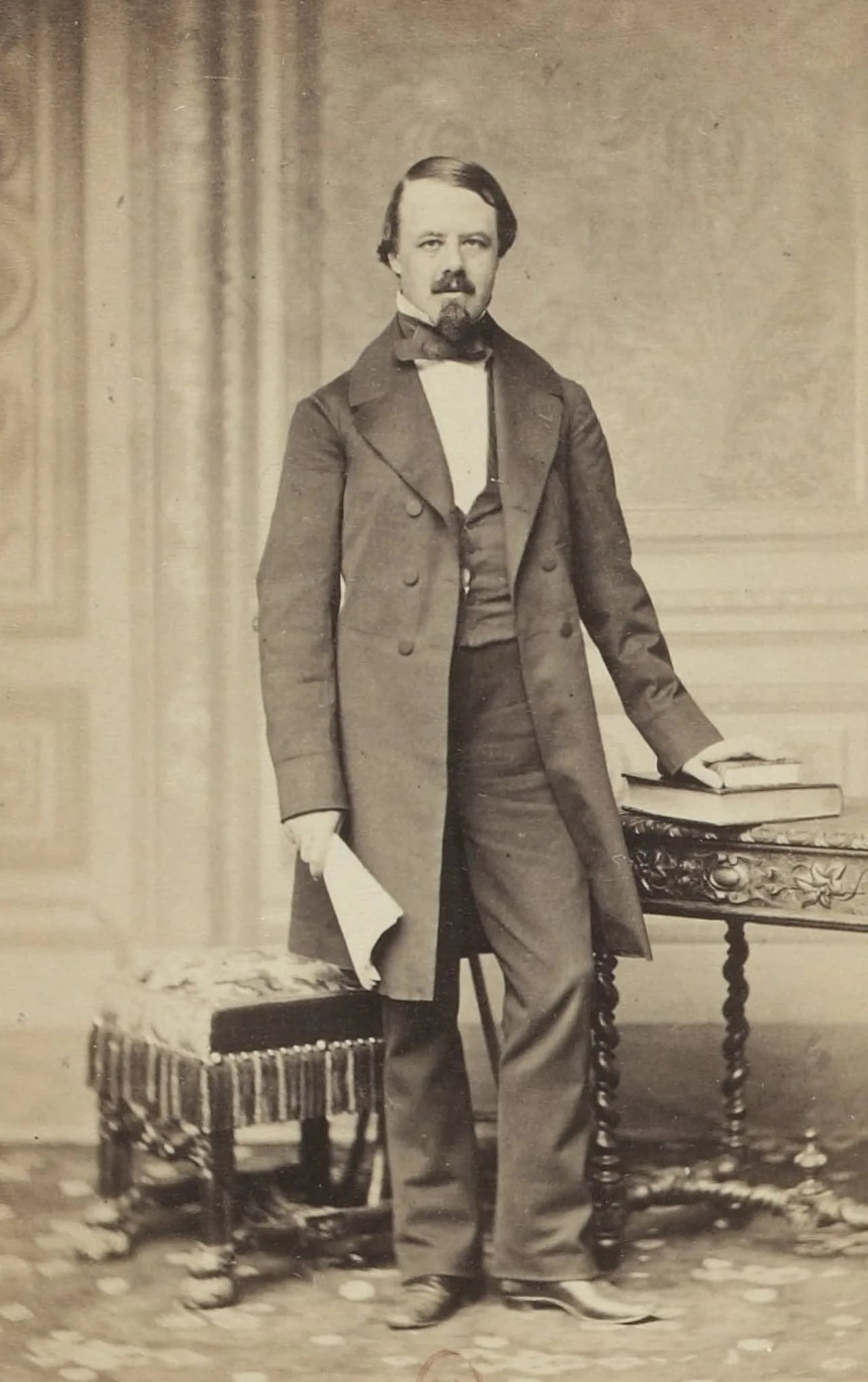 Porträt von Auguste Edmond Petit de Beauverger (1818–1873) – Gedenkseite