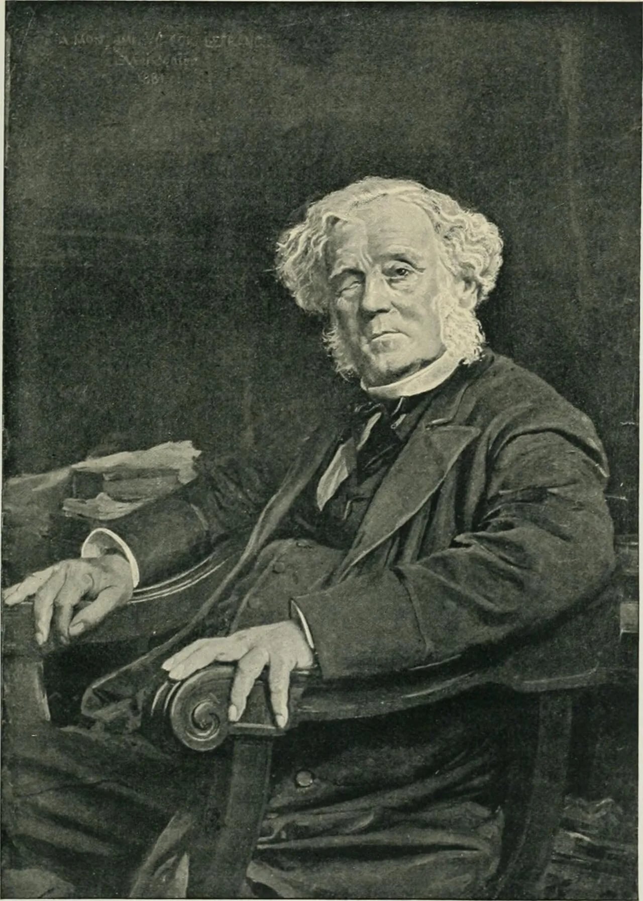 Porträt von Victor Lefranc (1809–1883) – Gedenkseite