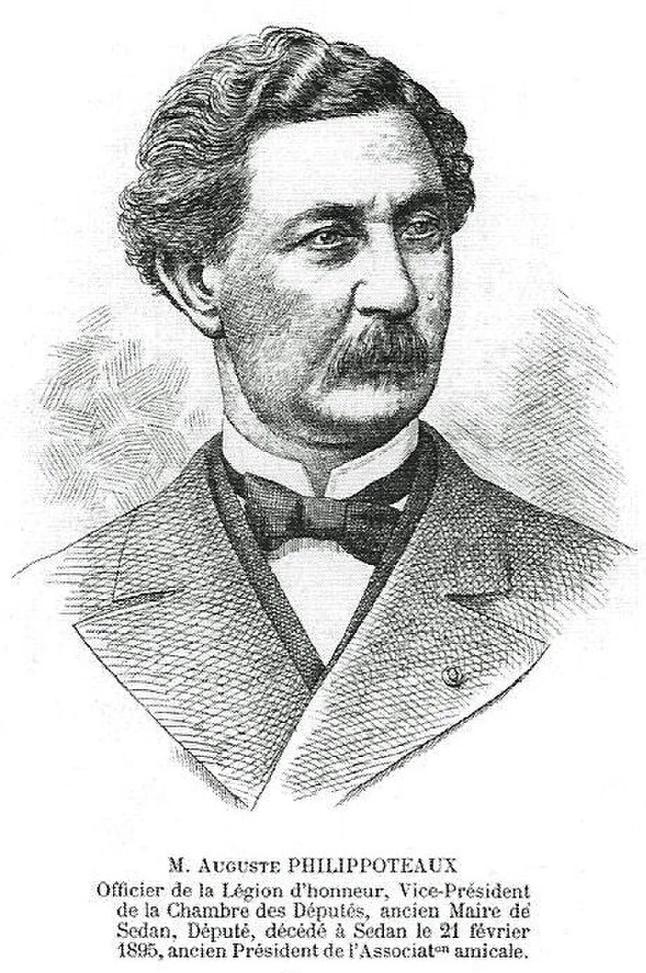 Portrait of Auguste Philippoteaux (1821–1895) – memorial page