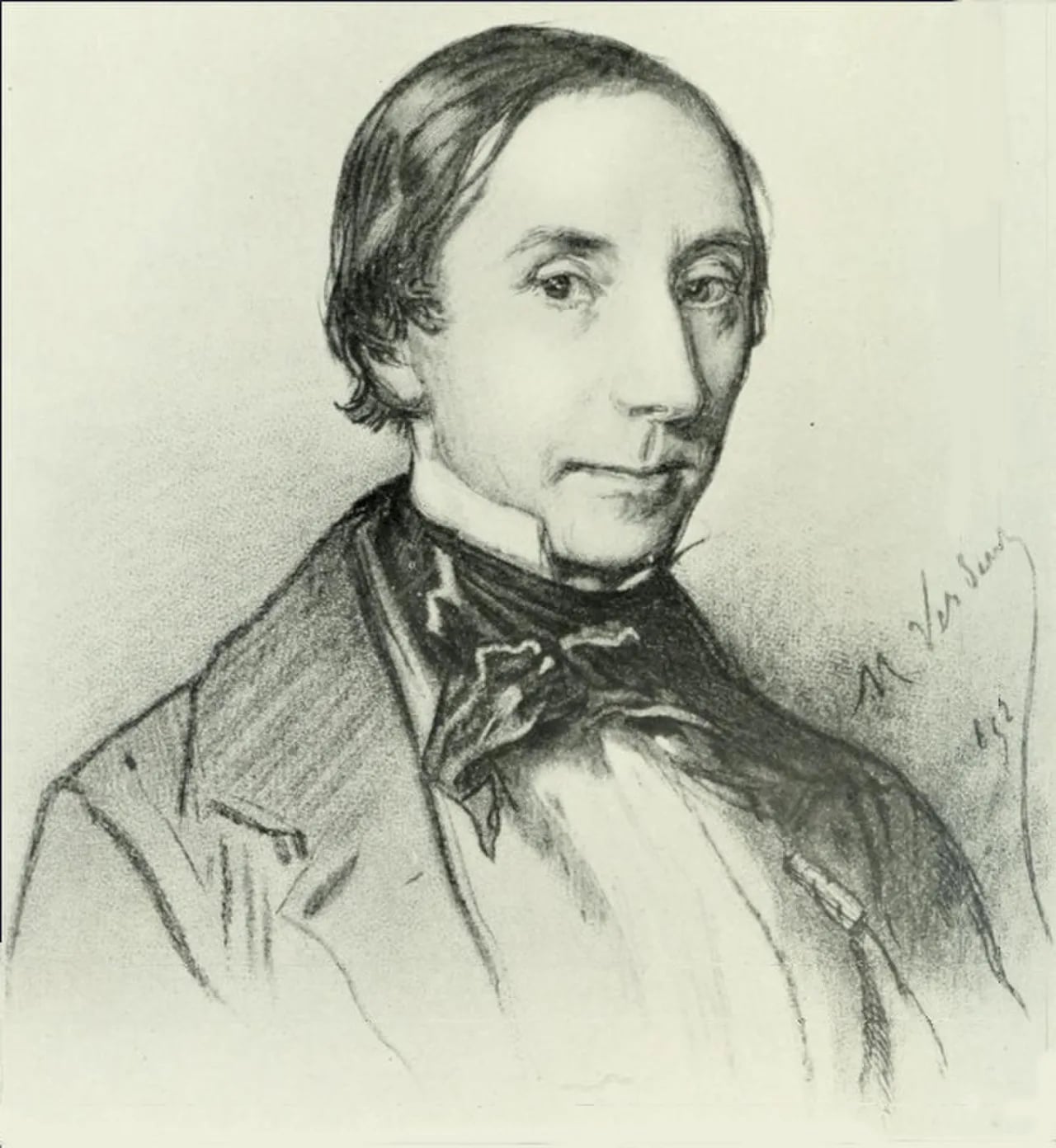 Porträt von Auguste Romieu (1800–1855) – Gedenkseite