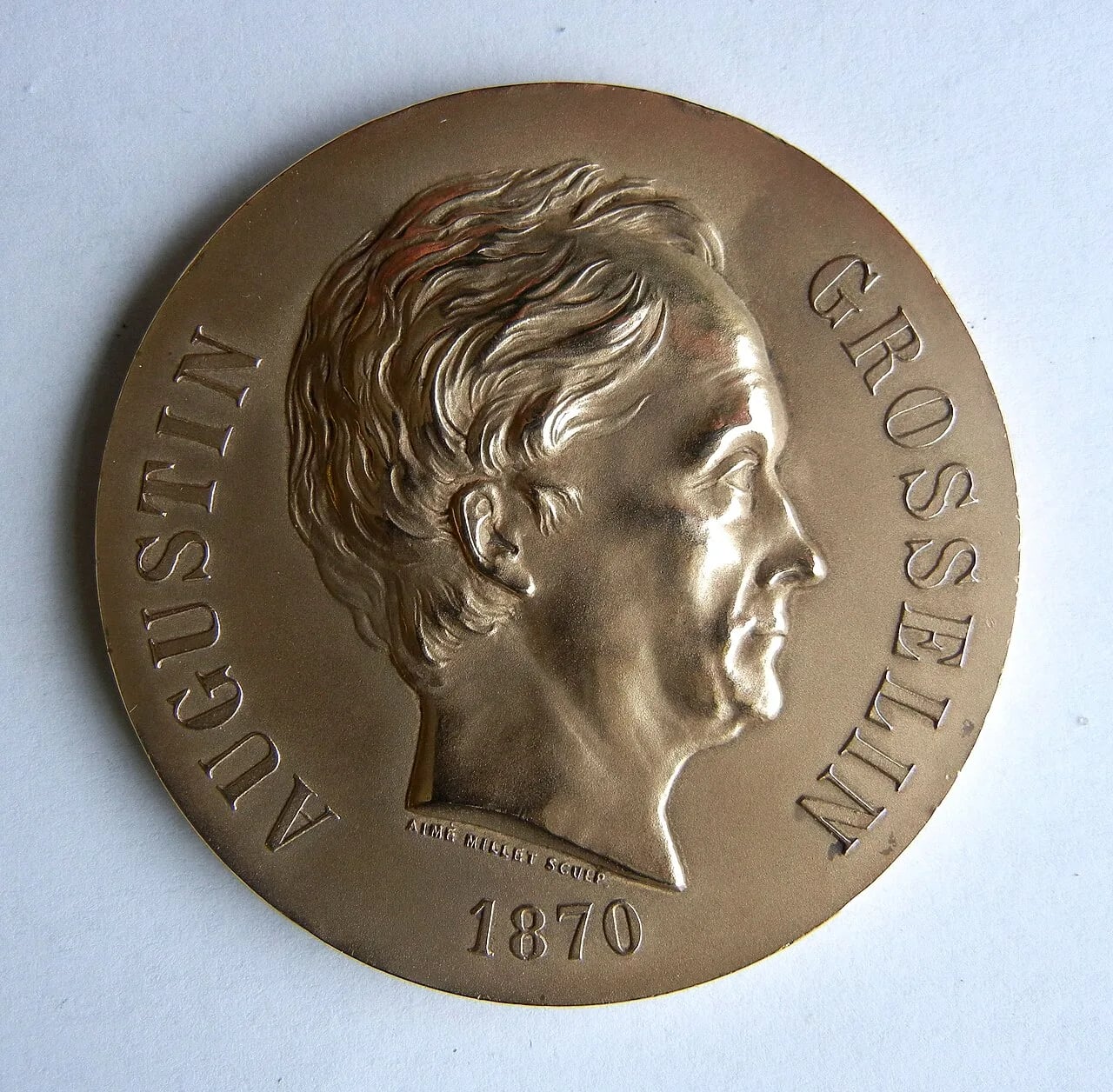 Portrait of Augustin Grosselin (1800–1870) – memorial page