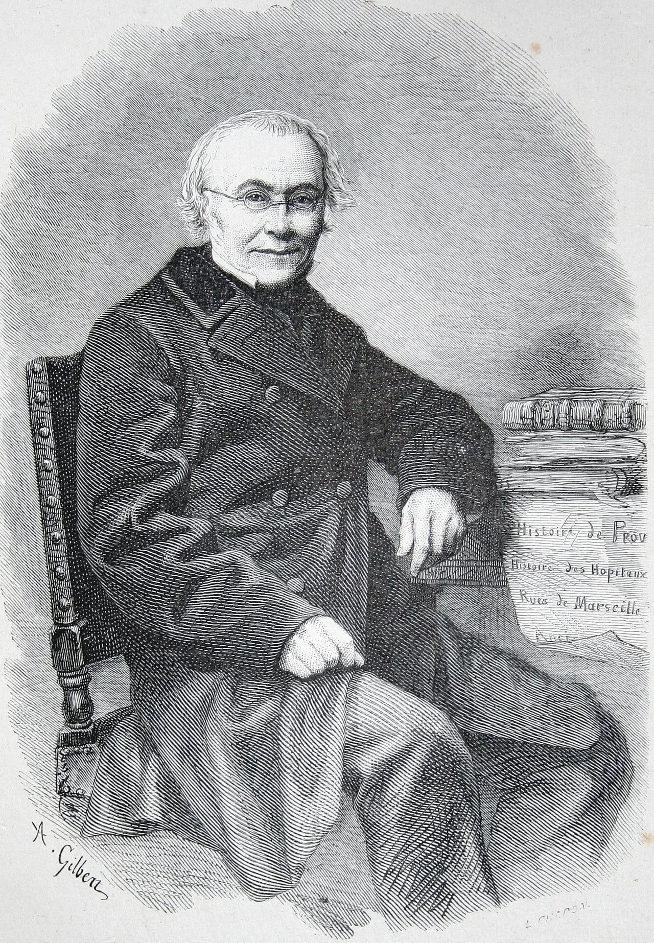 Portrait of Augustin-Jules-Esprit Fabre (1797–1870) – memorial page