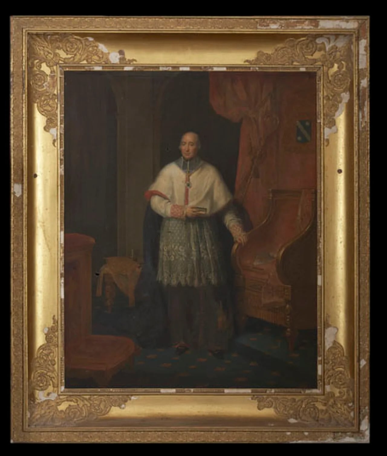 Porträt von Augustin Louis de Montblanc (1767–1841) – Gedenkseite