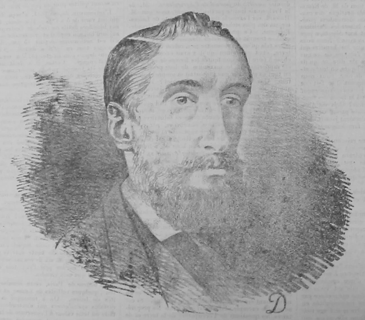 Portrait of Augustus Asplet Le Gros (1840–1877) – memorial page