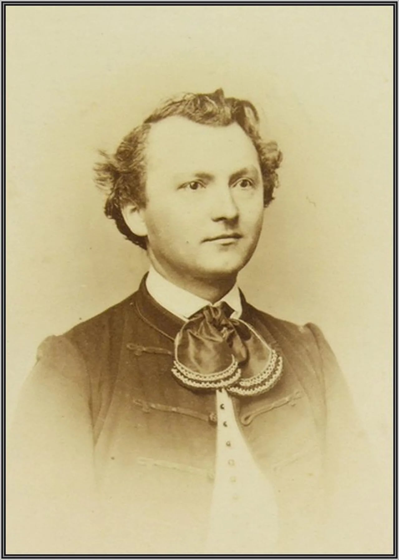 Porträt von István Együd (1838–1882) – Gedenkseite