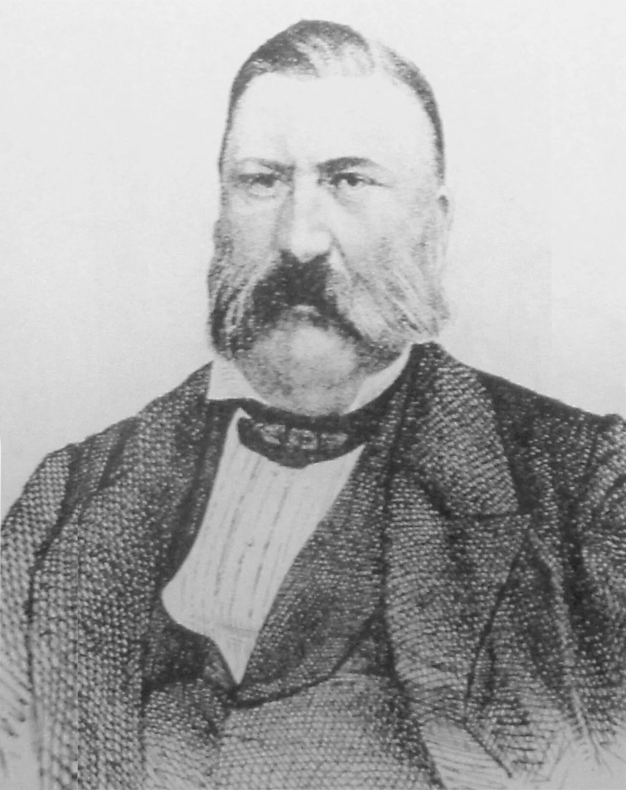 Portrait of Georg Theodor von Chiewitz (1815–1862) – memorial page