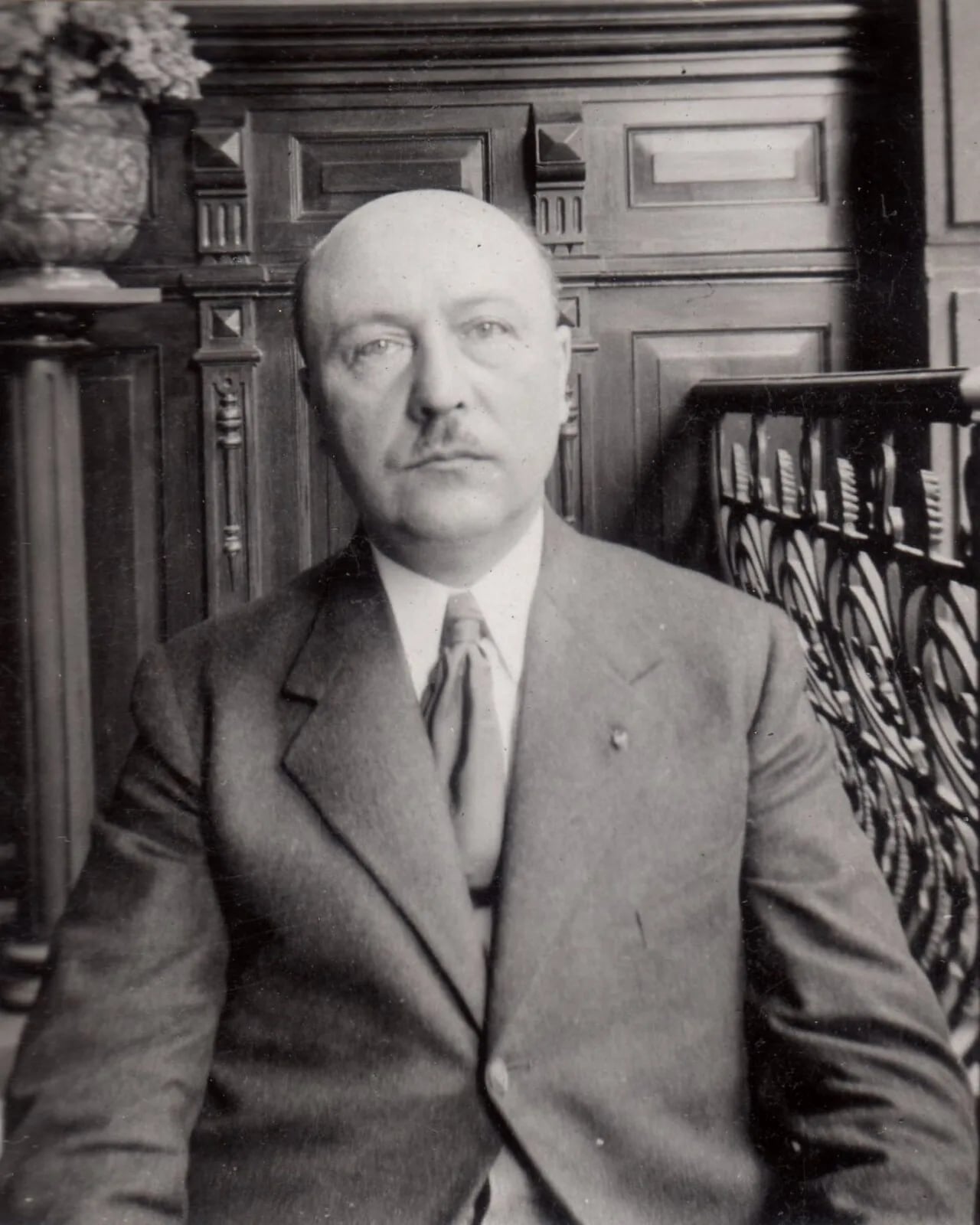 Portrait of Ernest Vander Linden (1886–1974) – memorial page